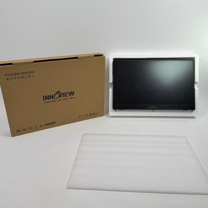 Innoview Portable Monitor 15.8 INVPM406 FHD LCD IPS Display Monitor