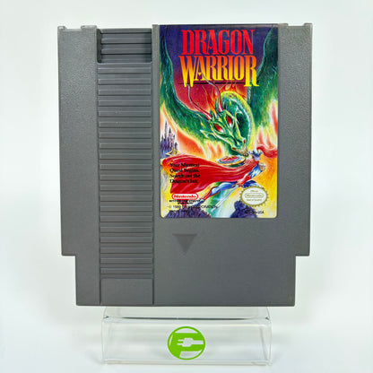 Lot of 2 Nintendo NES Games Dragon Warrior 1 and 2 Tested Works