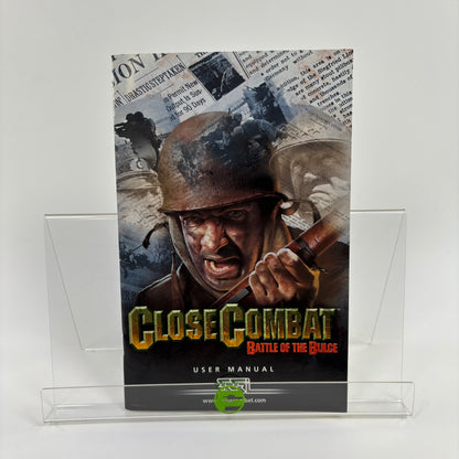 Close Combat I, III (w/Official Strategy Guide), and IV for PC (No Case)