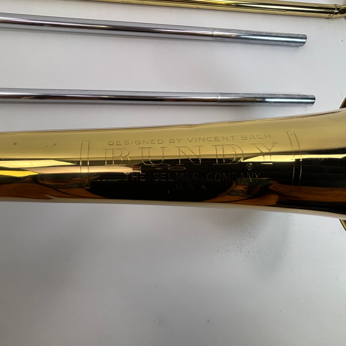 Bundy Vincent Bach Brass Instrument   H.& A. SELMER INC Missing Mouthpiece