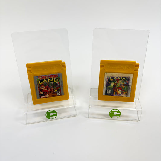 Lot of 2 Nintendo Game Boy Games Donkey Kong Land 1 & 2 Tested Works