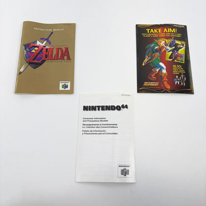 Zelda Ocarina of Time (Nintendo 64 N64, 1998)