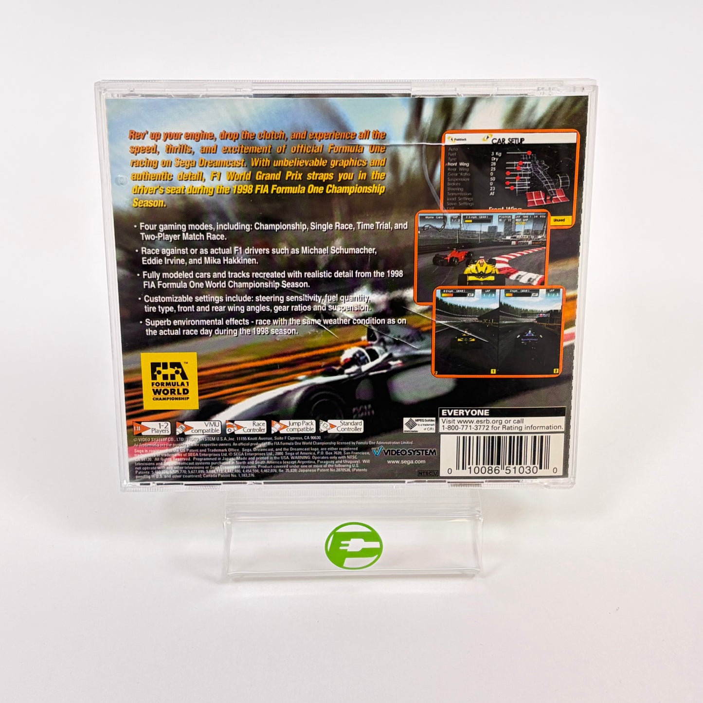 F1 World Grand Prix (Sega Dreamcast, 2000)