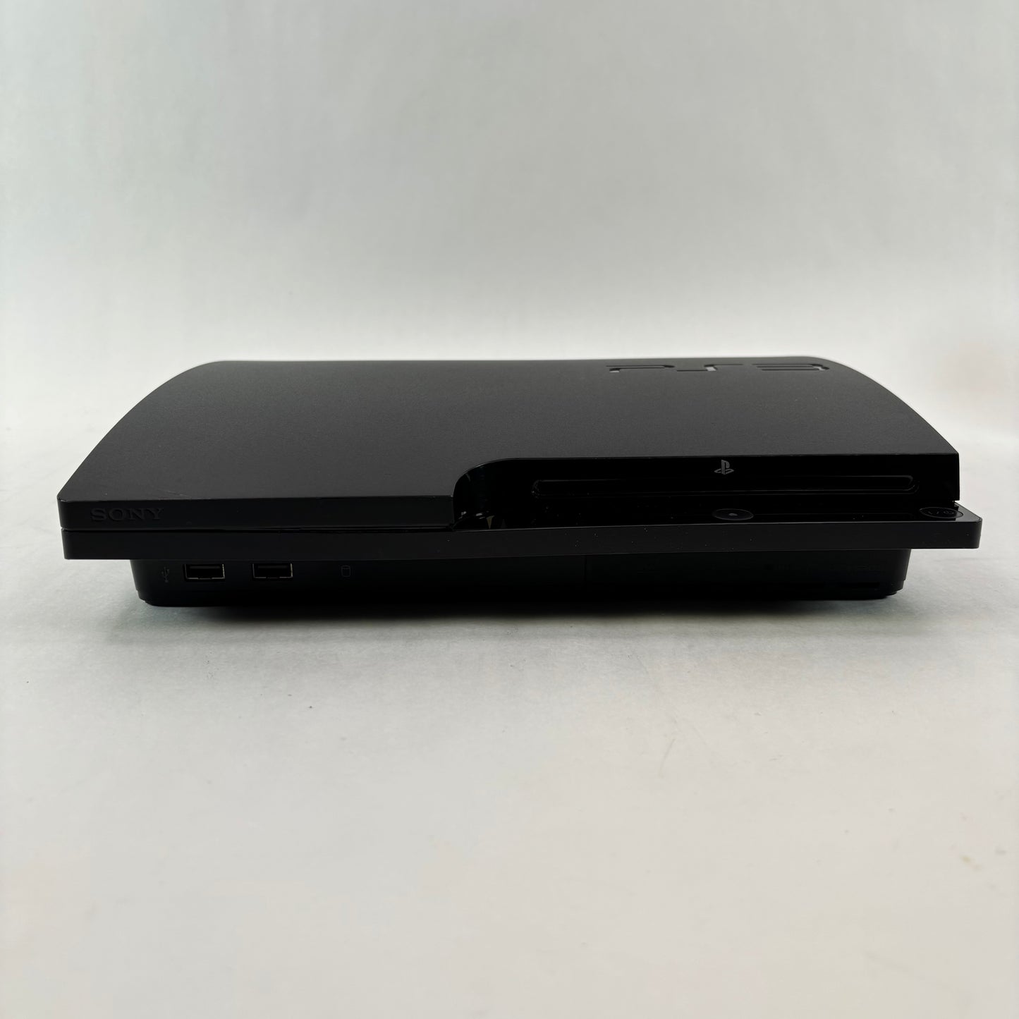 Sony PlayStation 3 Slim PS3 320GB Black Console Gaming System CECH-3001B - READ