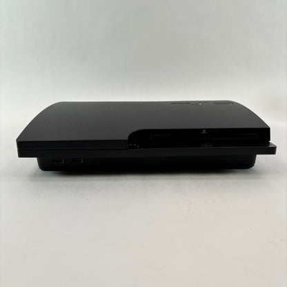 Sony PlayStation 3 Slim PS3 320GB Black Console Gaming System CECH-3001B - READ