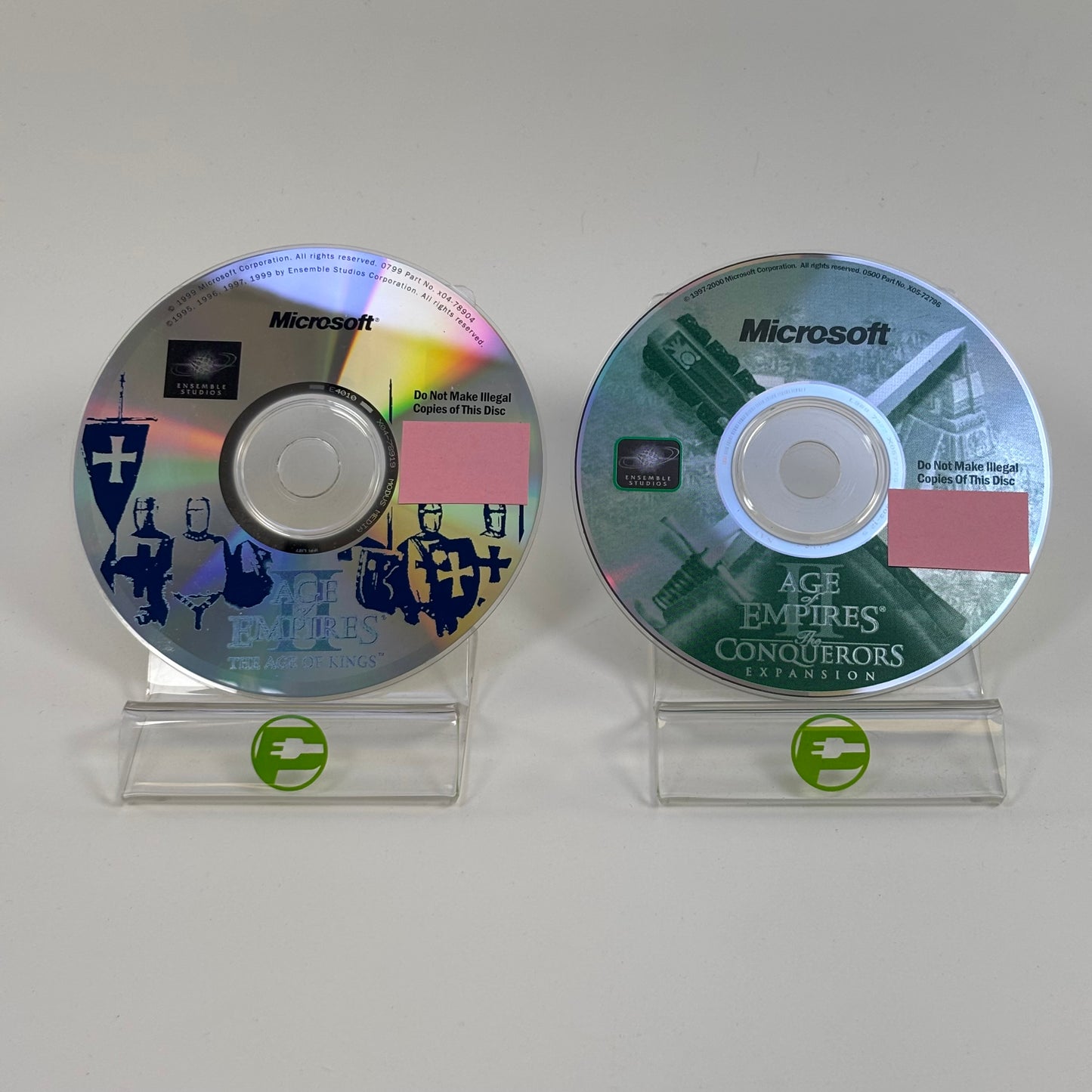 Age of Empires I & II + Expansions for PC with Strategy Guides (No Case)