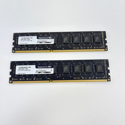TeamGroup TED38G1600C11BK 16GB (2x8GB) RAM DDR3 1600MHz CL 11-11-11-25 1.5V