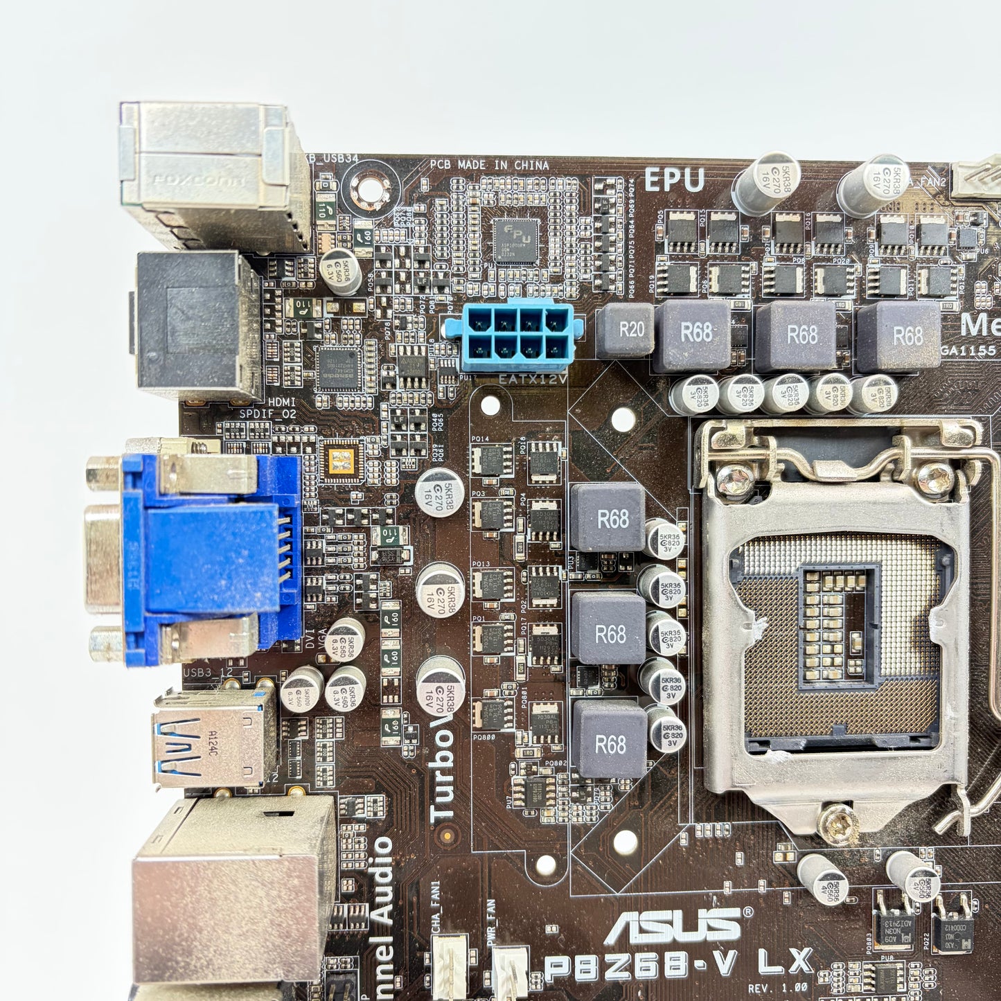 Asus P8Z68-V LX LGA 1155 ATX Intel DDR3 Motherboard