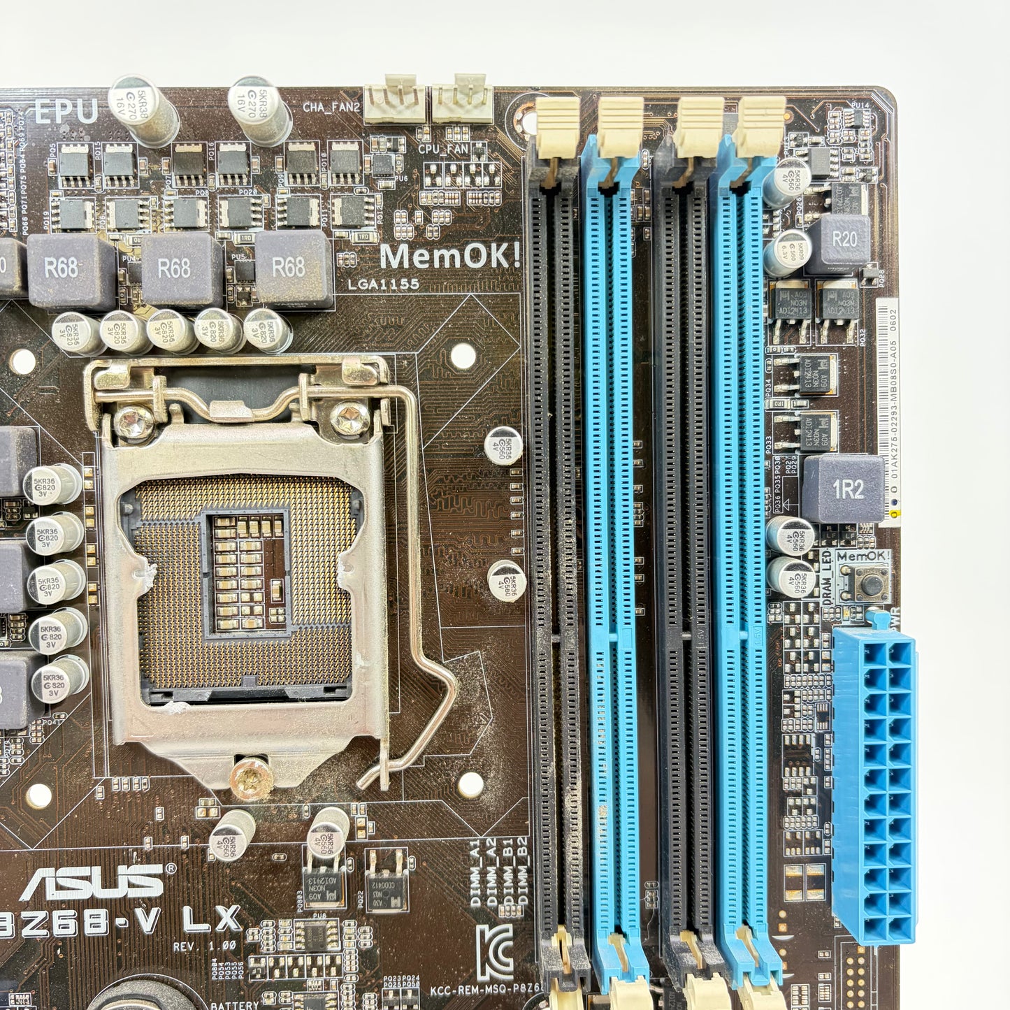 Asus P8Z68-V LX LGA 1155 ATX Intel DDR3 Motherboard
