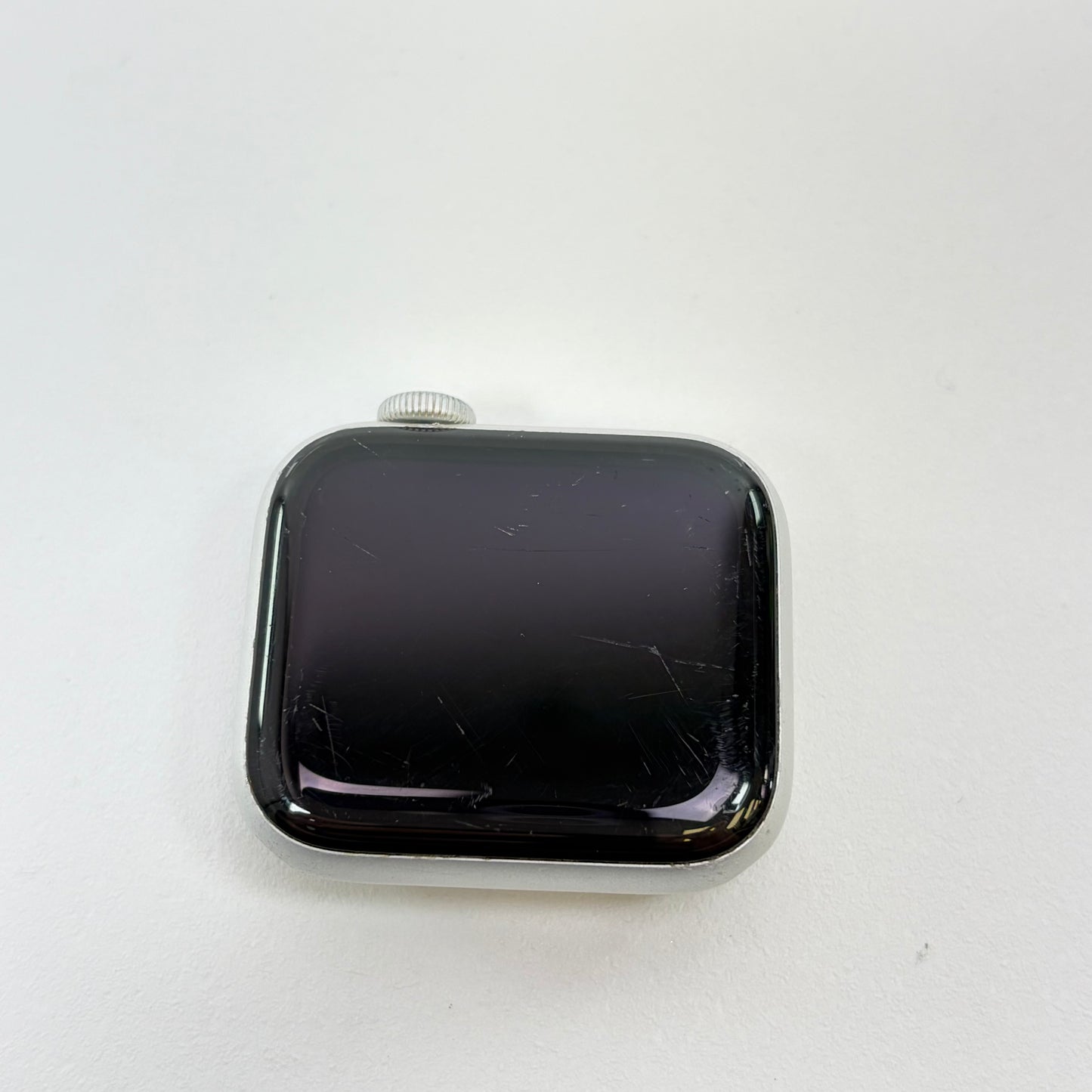 GPS Only Apple Watch Series 5 40MM Silver Aluminum Stone Gray Sport Band