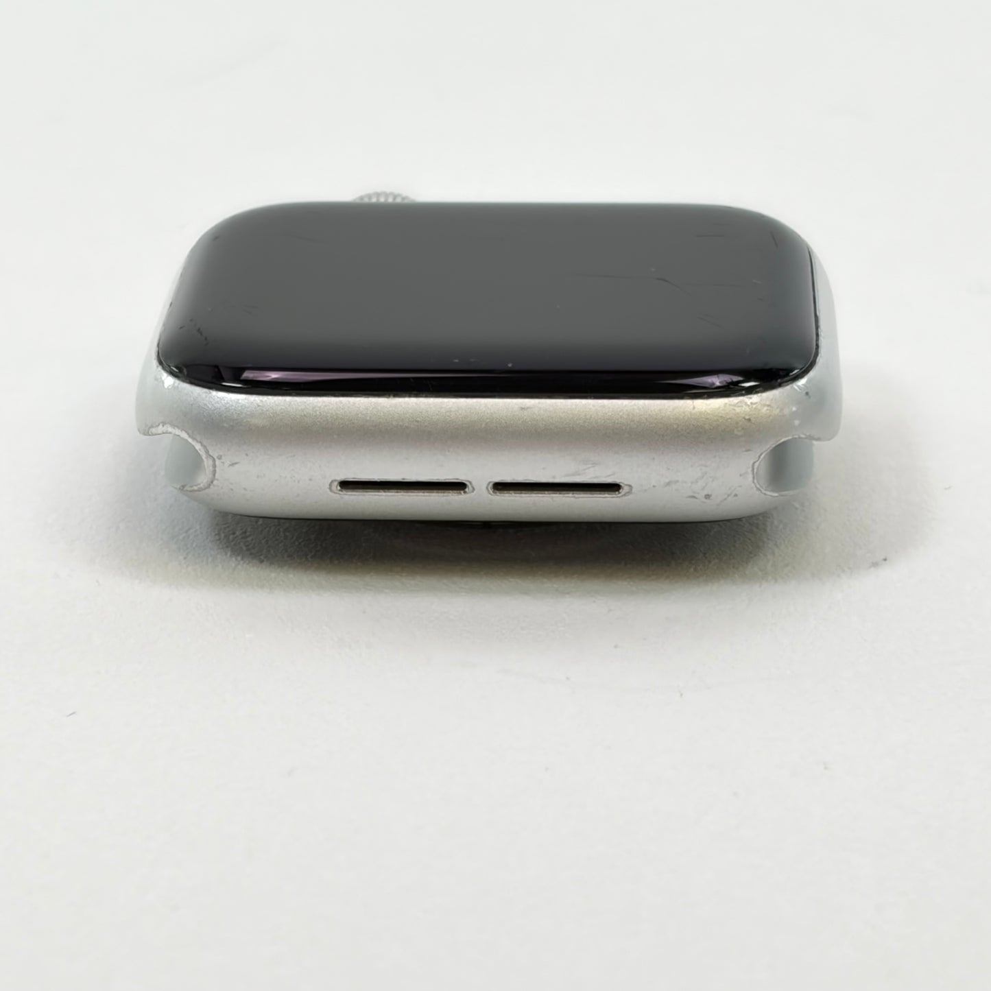 GPS Only Apple Watch Series 5 40MM Silver Aluminum Stone Gray Sport Band