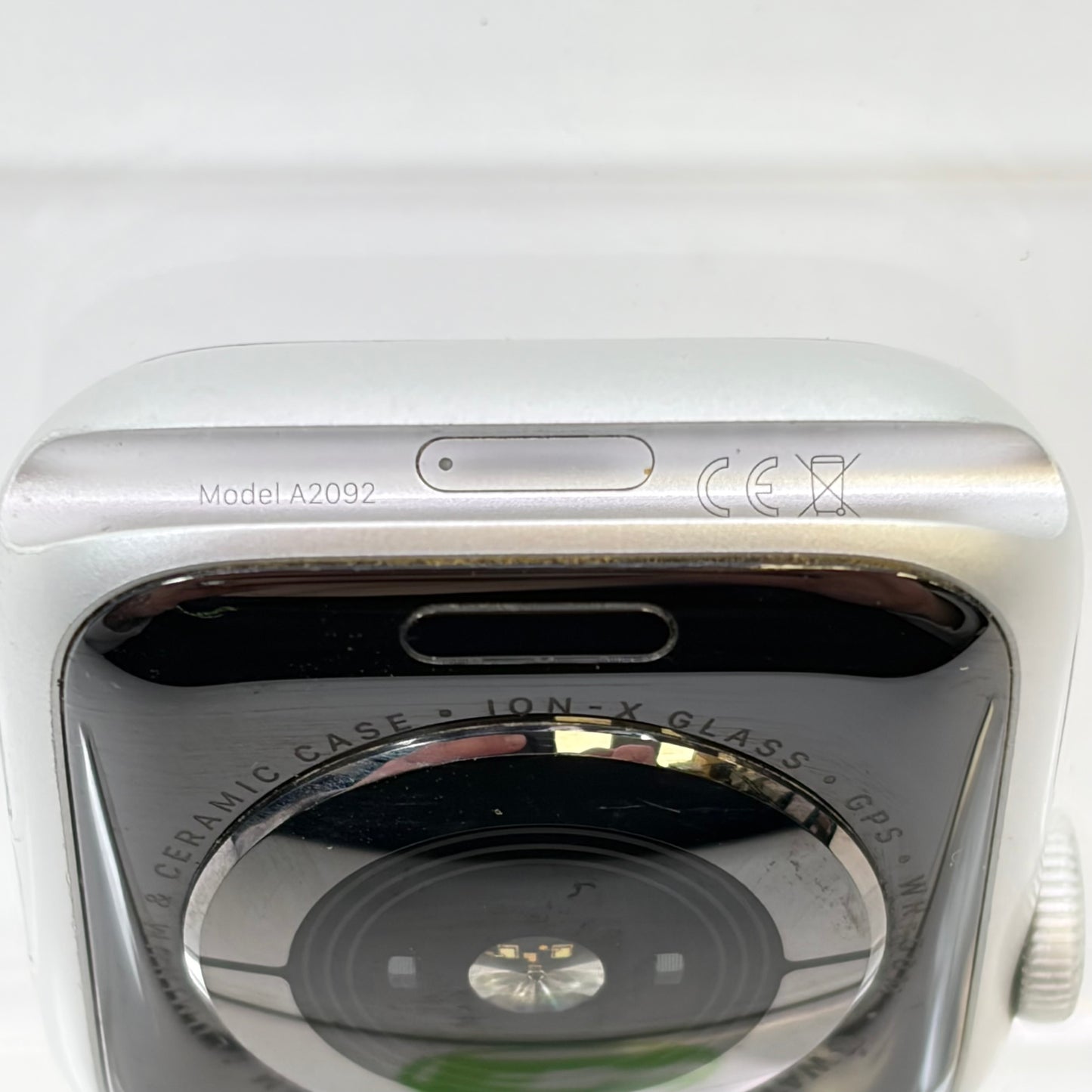 GPS Only Apple Watch Series 5 40MM Silver Aluminum Stone Gray Sport Band
