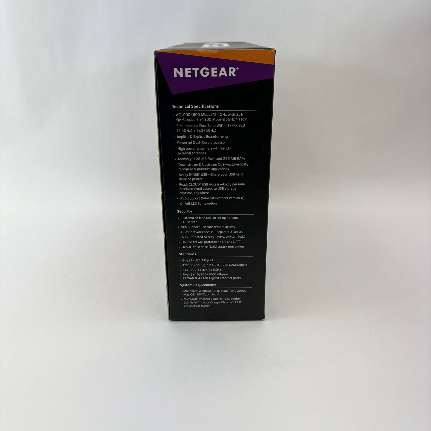 New NETGEAR Nighthawk Dual Band R6900-200NAS AC1900 Smart WiFi Router
