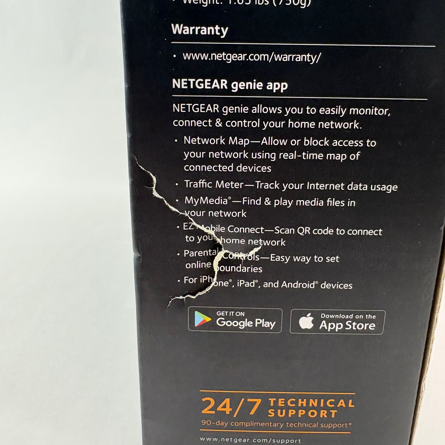 New NETGEAR Nighthawk Dual Band R6900-200NAS AC1900 Smart WiFi Router