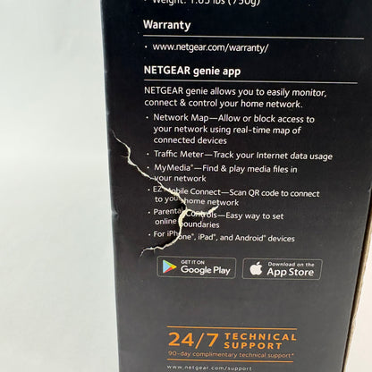 New NETGEAR Nighthawk Dual Band R6900-200NAS AC1900 Smart WiFi Router