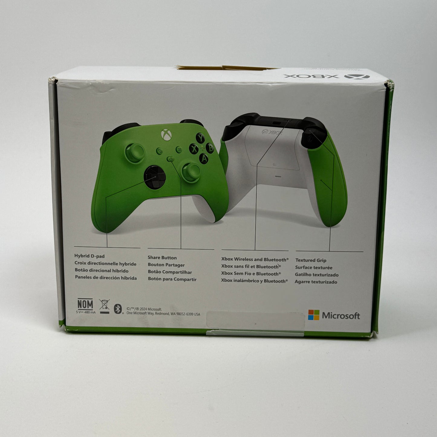 New Microsoft Xbox Series X|S Wireless Controller Velocity Green 1914