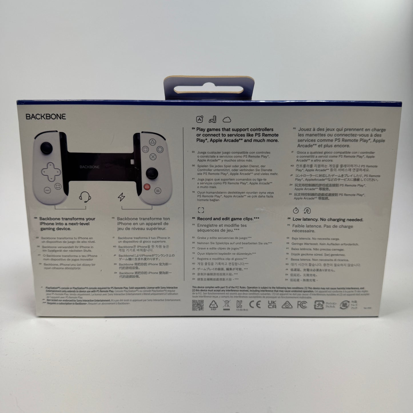 New Backbone One 2nd Gen PlayStation Edition Lightning Mobile Controller for iPhone