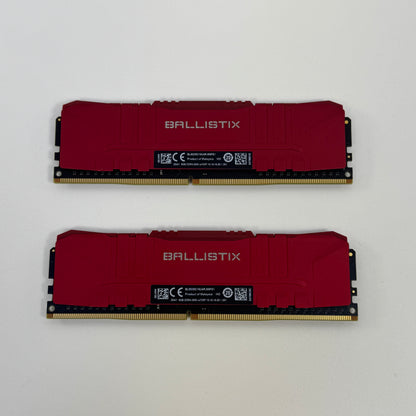 Crucial Ballistix 16GB (2x8GB) RAM DDR4 3000MHz BL8G30C15U4R.M8FE1