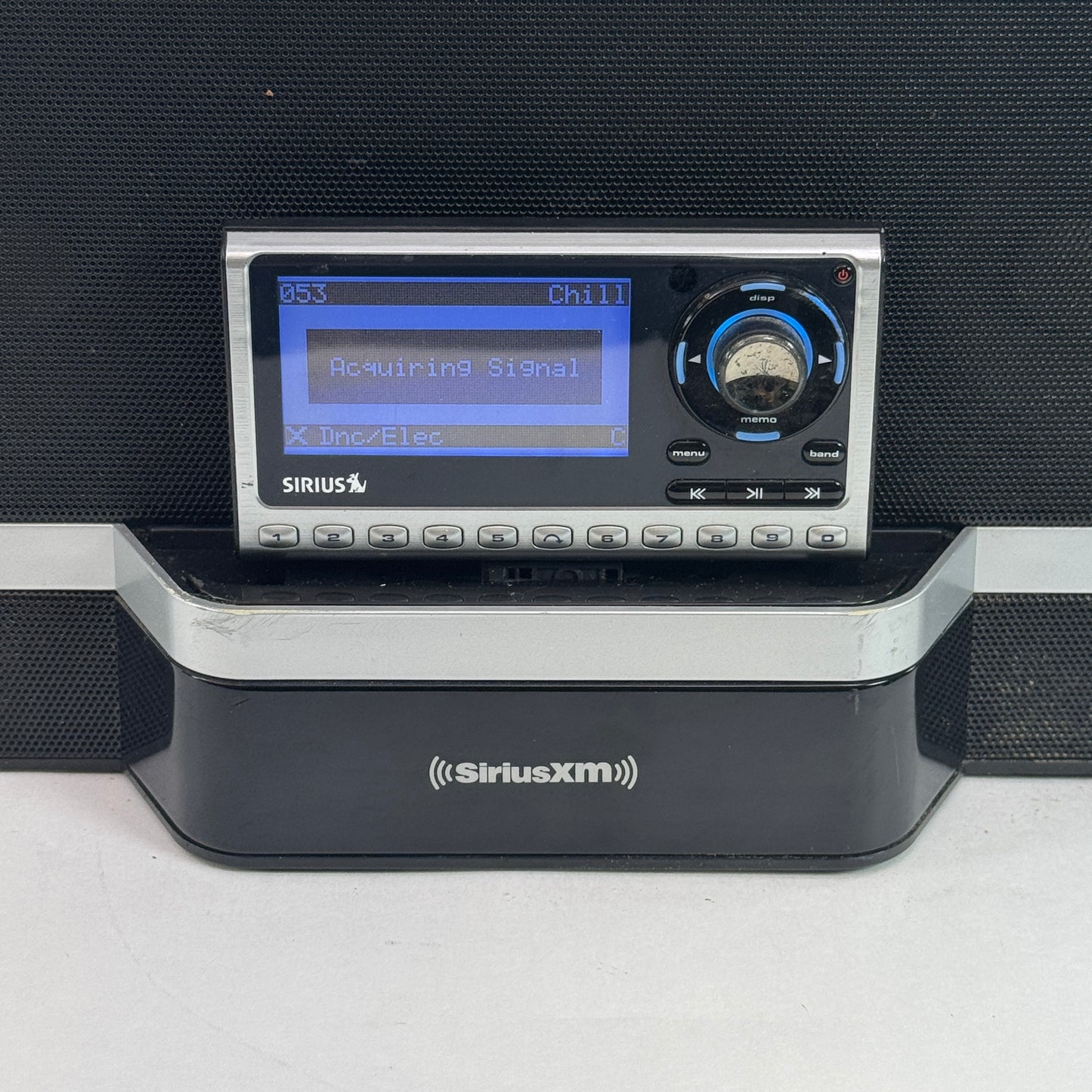 Siruis XM SX ABB2 Portable Speaker Dock w/ 5721A-SP4 Radio Receiver