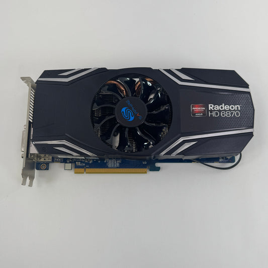 Sapphire AMD Radeon HD 6870 Single Fan 1GB GDDR5 Graphics Card 299-2E177-111SA