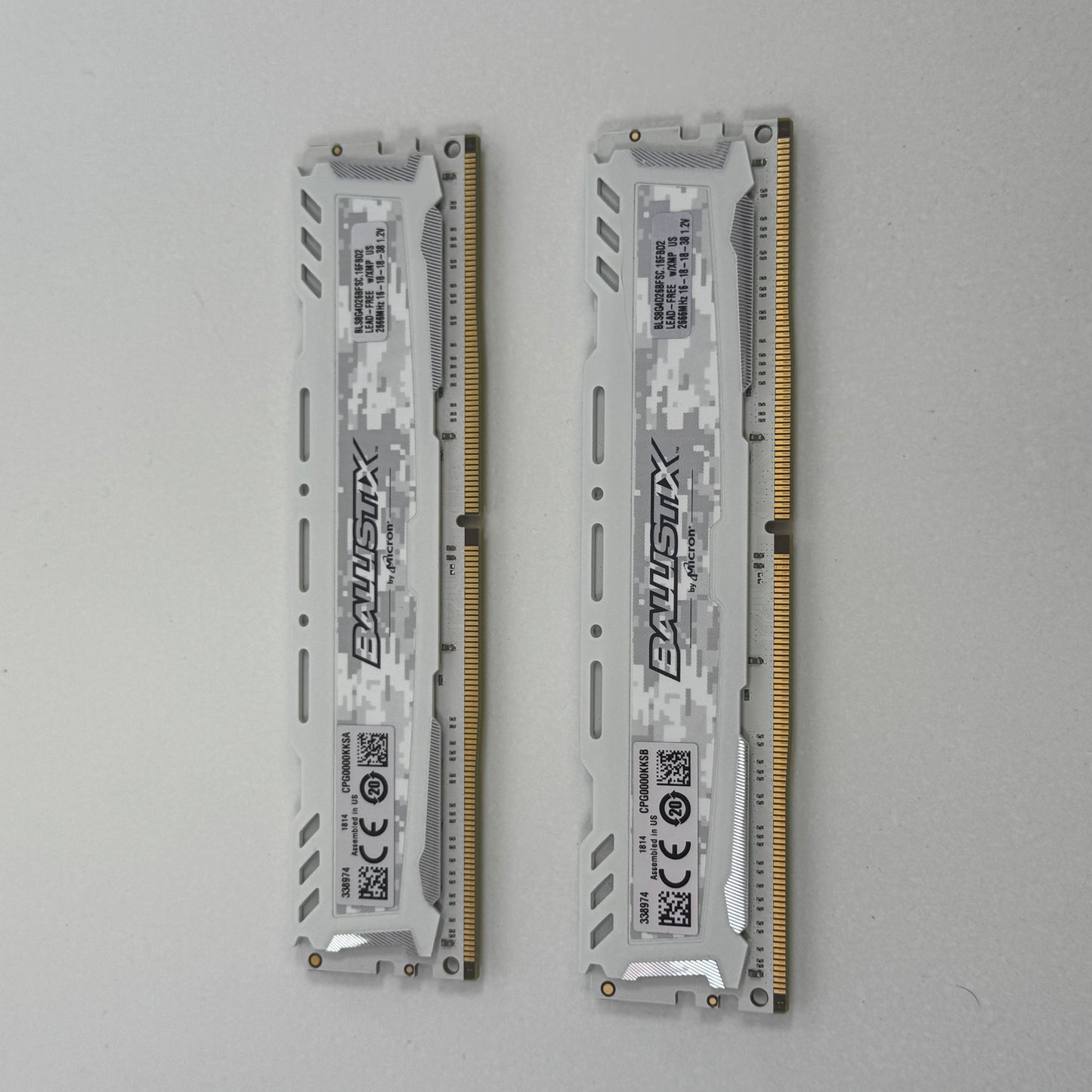 Ballistix Sport 16GB (2x8GB) RAM DDR4 2666MHz BLS8G4D26BFSC