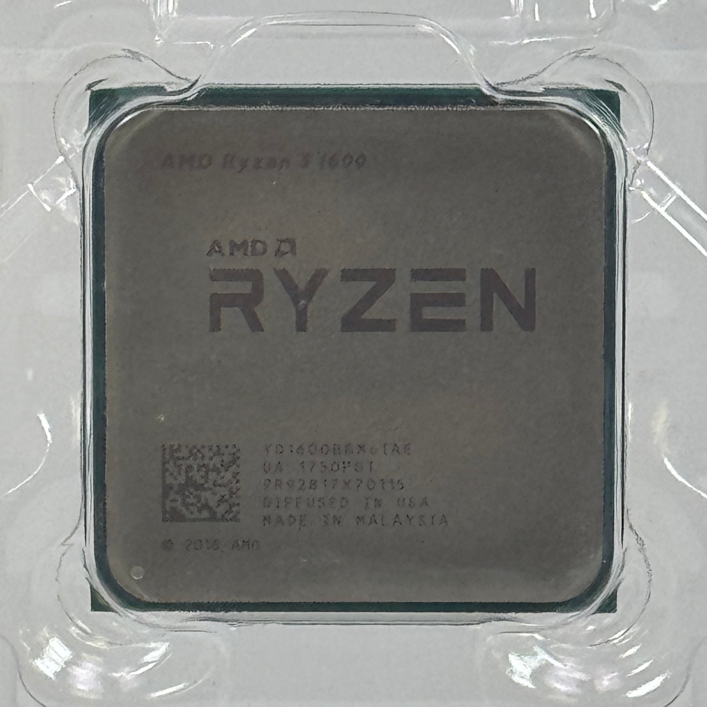 AMD Ryzen 5 1600 3.20GHz 6 Core  YD1600BBAEBOX 12 Thread AM4