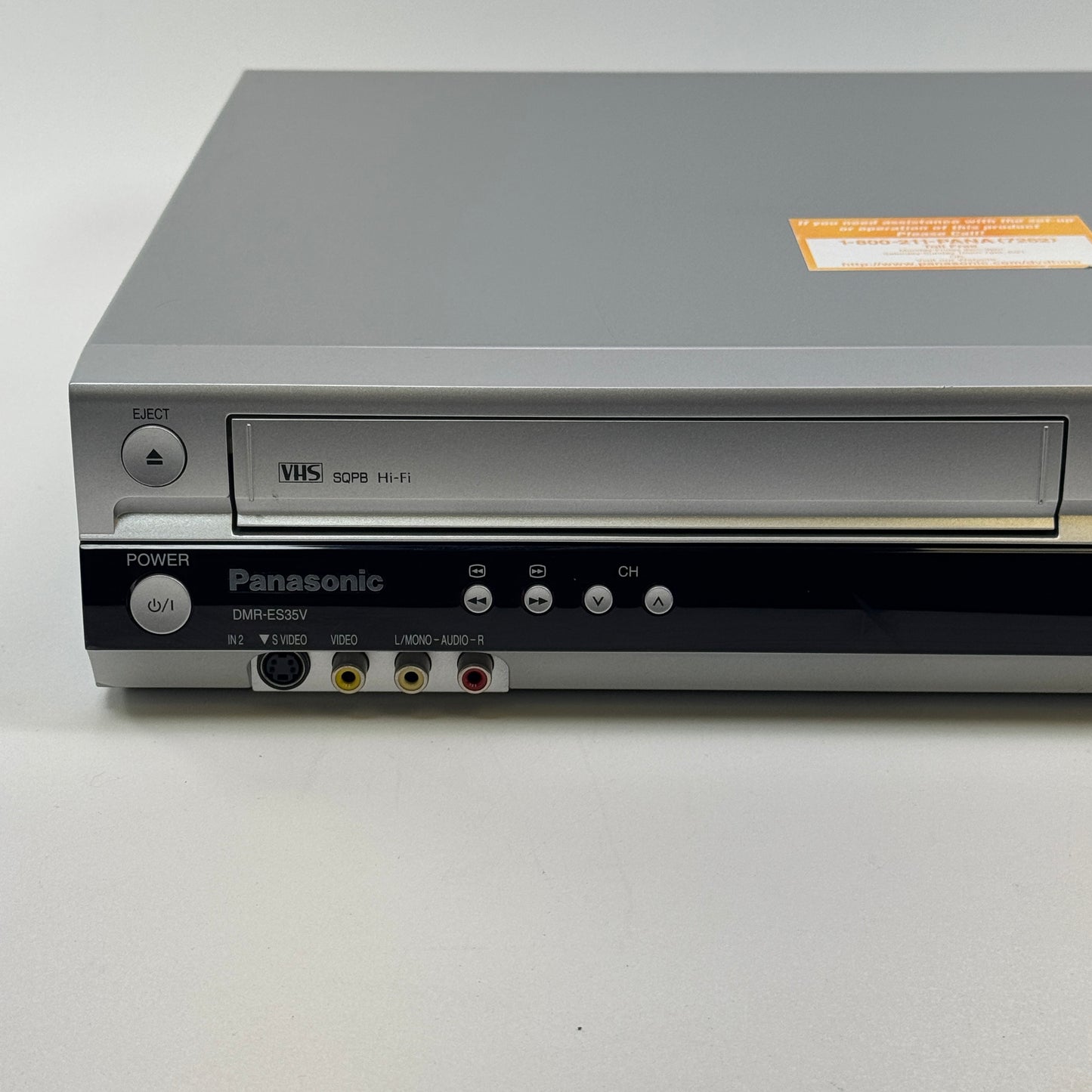Panasonic DMR-ES35V VCR/DVD Recorder Player