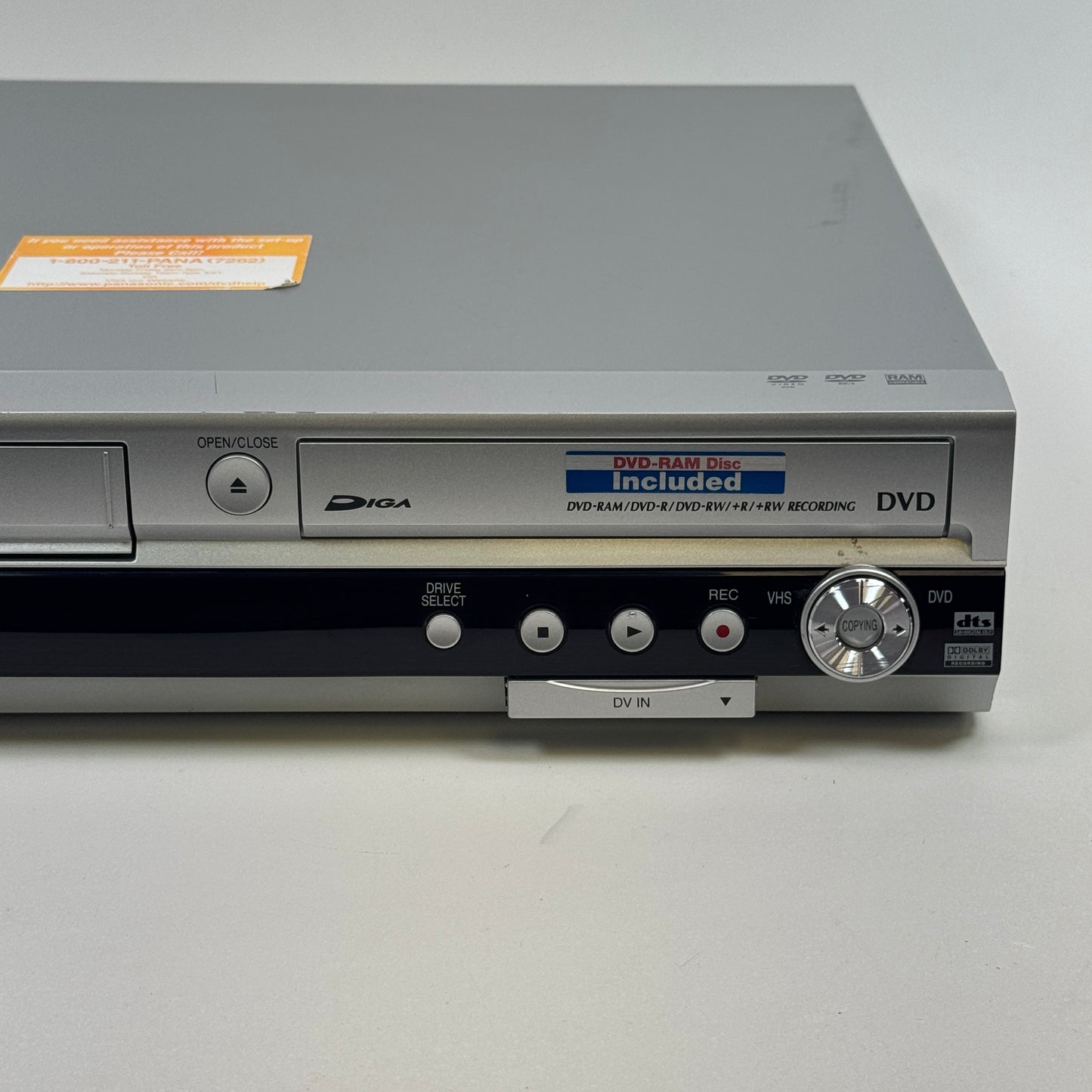 Panasonic DMR-ES35V VCR/DVD Recorder Player