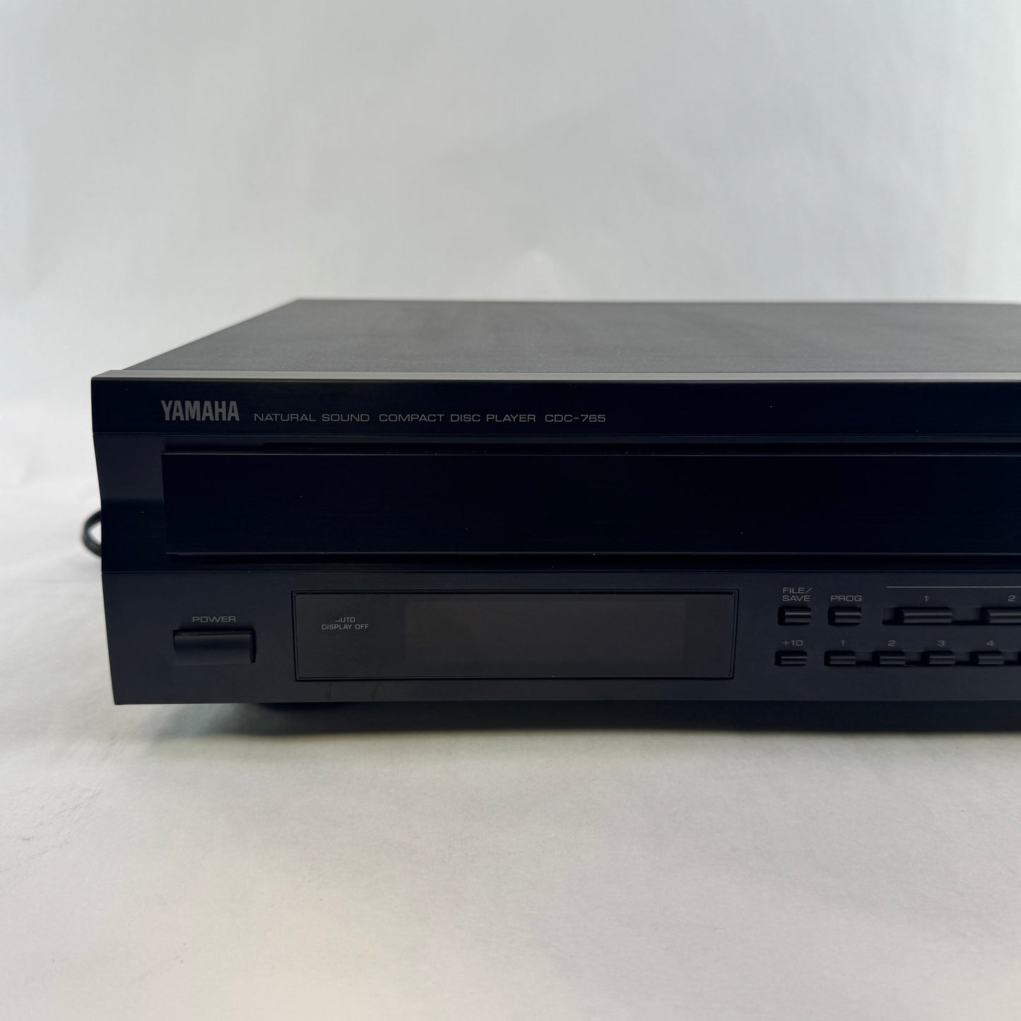 Yamaha CDC-765 Natural Sound Compact Disc Player 120V 20W 60Hz