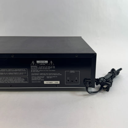Yamaha CDC-765 Natural Sound Compact Disc Player 120V 20W 60Hz